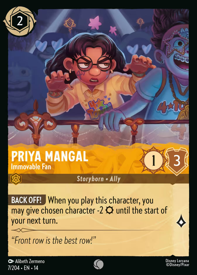 Priya Mangal - Immovable Fan - 7/204 - Common (Hyperia City)