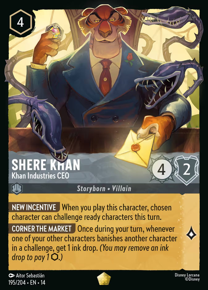 Shere Khan - Khan Industries CEO - 195/204 - Legendary (Hyperia City)
