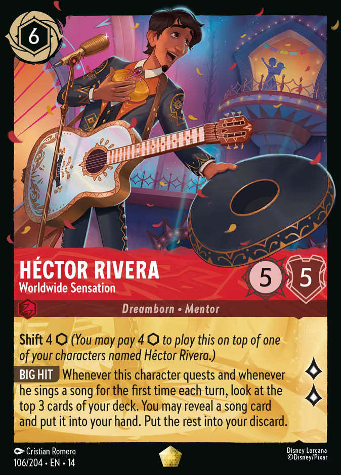 Héctor Rivera - Worldwide Sensation - 106/204 - Legendary (Hyperia City)