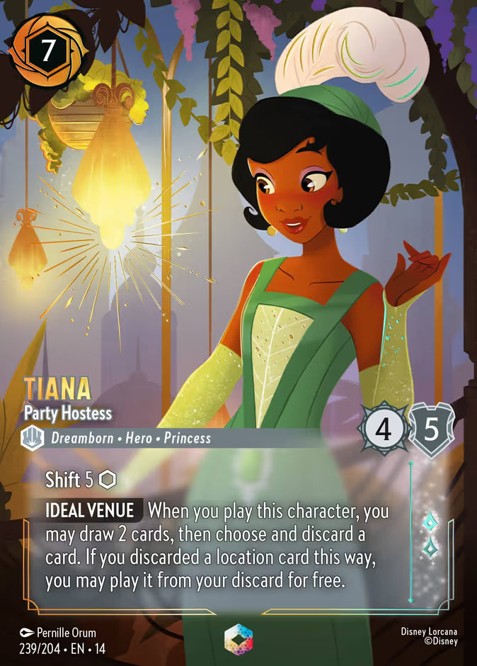 Tiana - Party Hostess - 239 - Enchanted Foil (Hyperia City)