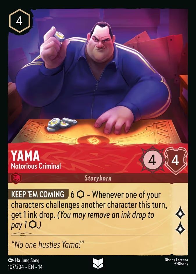Yama - Notorious Criminal - 107/204 - Uncommon (Hyperia City)