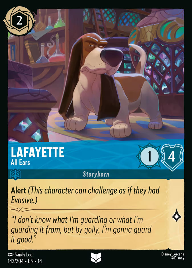 Lafayette - All Ears - 142/204 - Uncommon (Hyperia City)