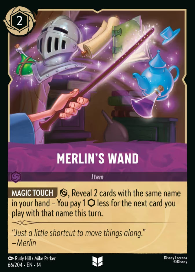 Merlin's Wand - 66/204 - Uncommon (Hyperia City)