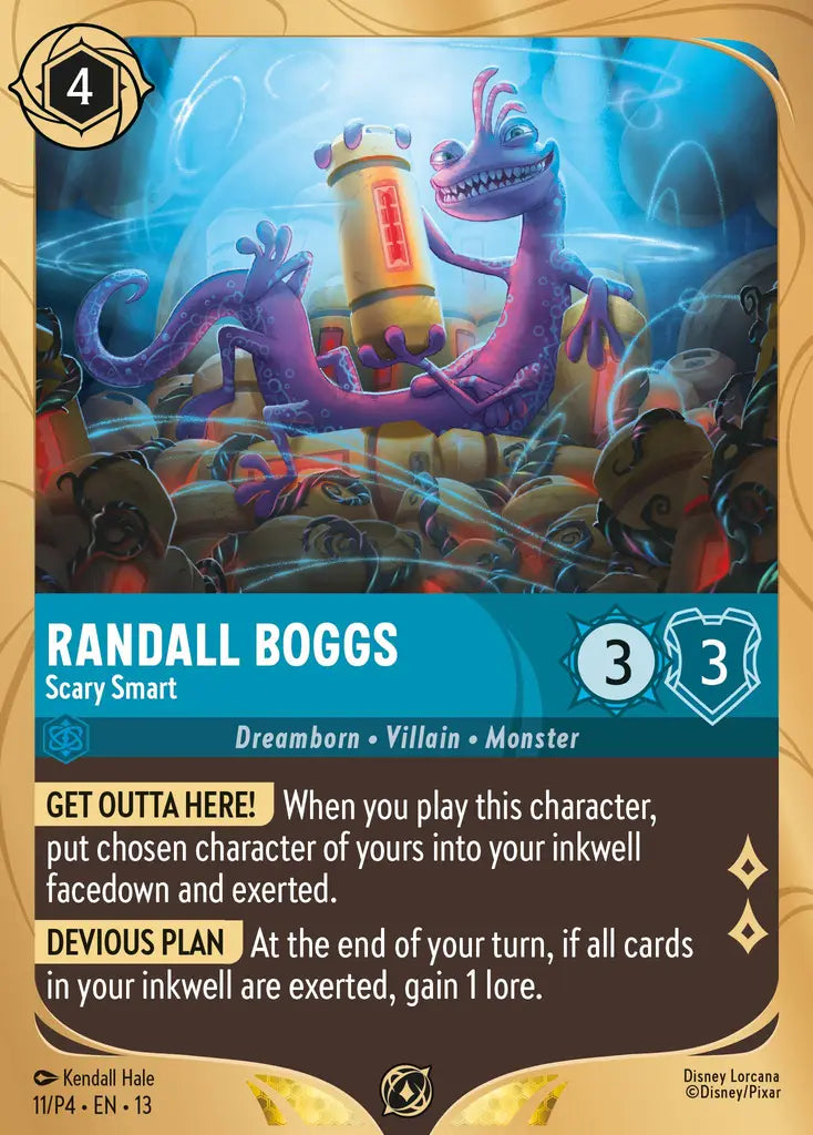 Randall Boggs - Scary Smart - 11/P4 - Promo (Attack of the Vine)