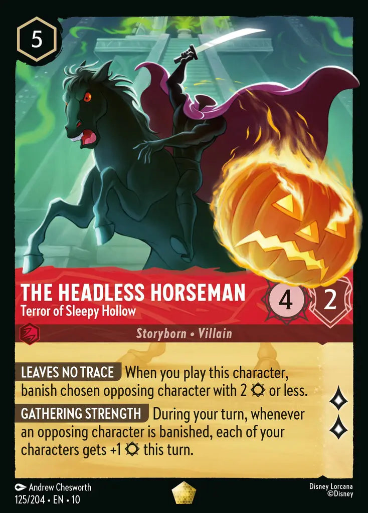 The Headless Horseman - Terror of Sleepy Hollow 125/204 (Whispers In The Well)