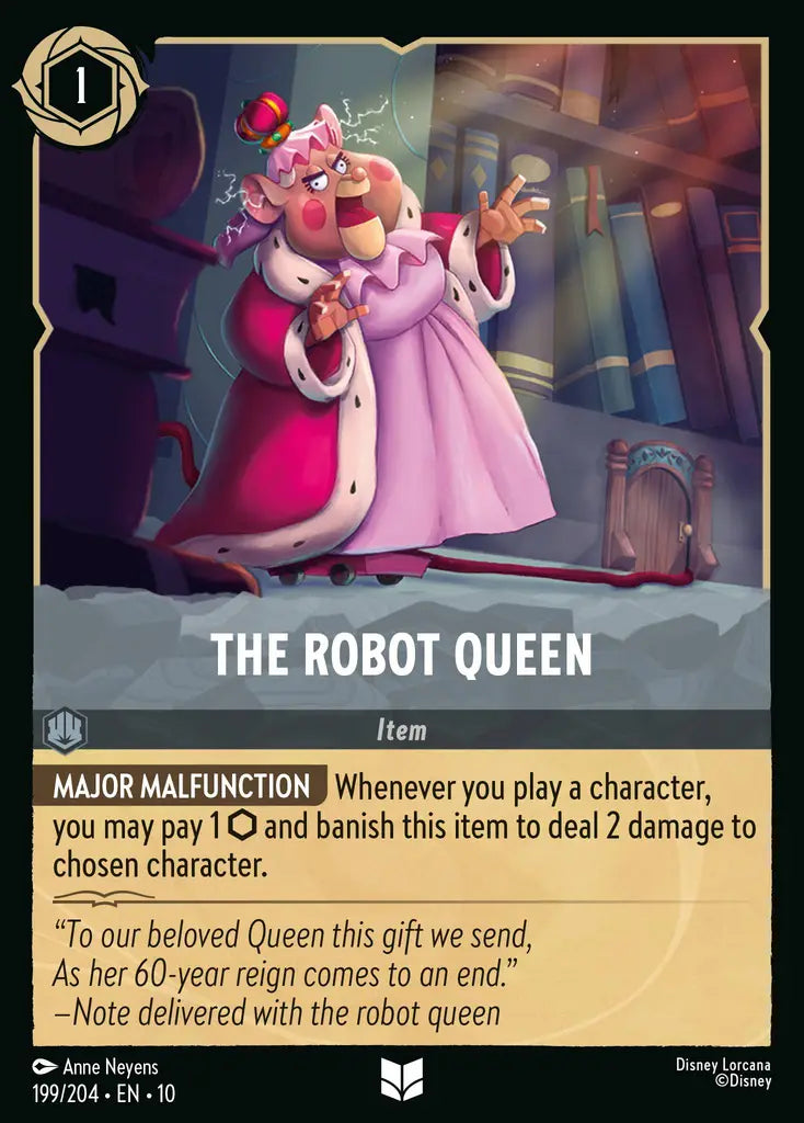 The Robot Queen 199/204 (Whispers In The Well)