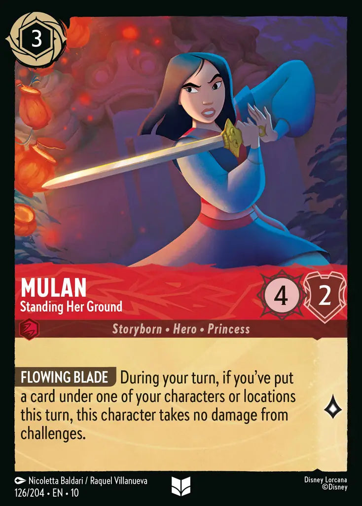 Mulan - Standing Her Ground 126/204 (Whispers In The Well)
