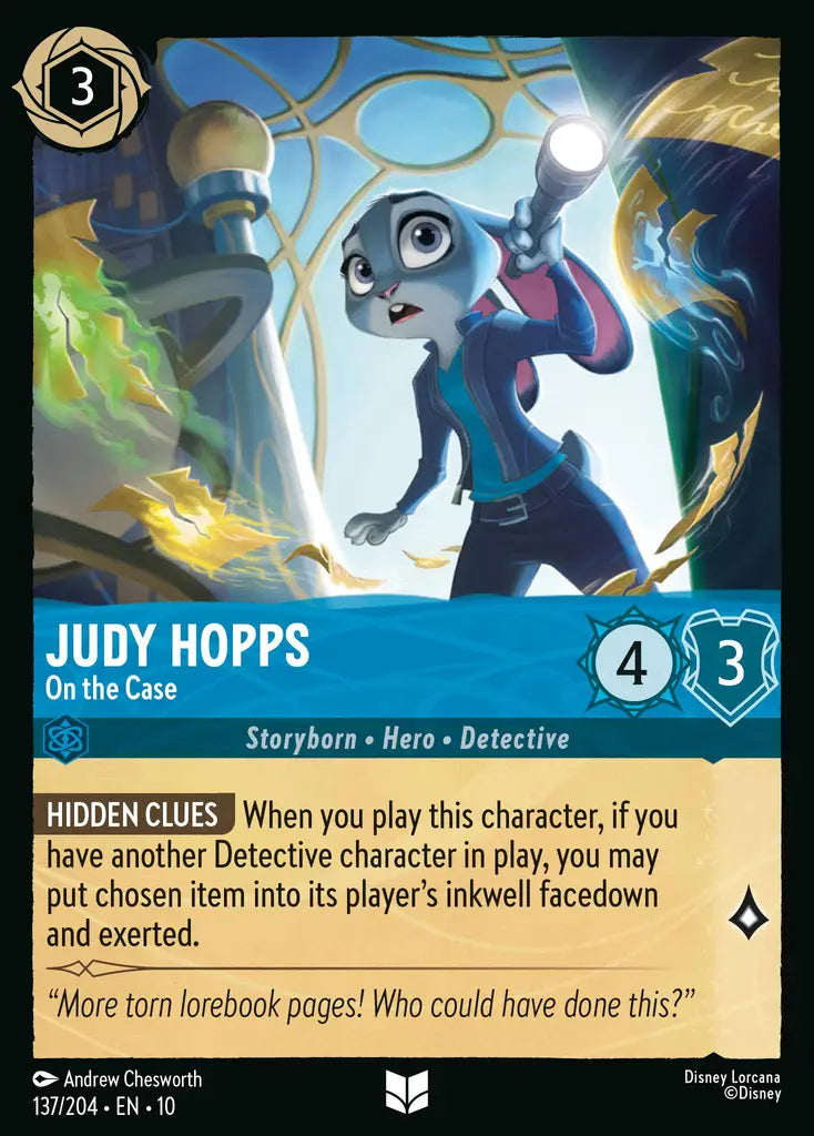 Judy Hopps - On the Case 137/204 (Whispers In The Well)