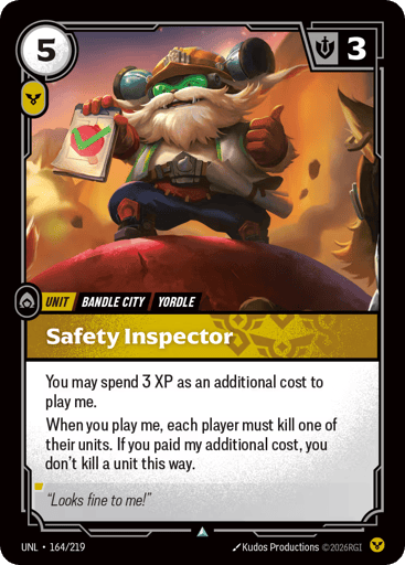 Safety Inspector - UNL-164