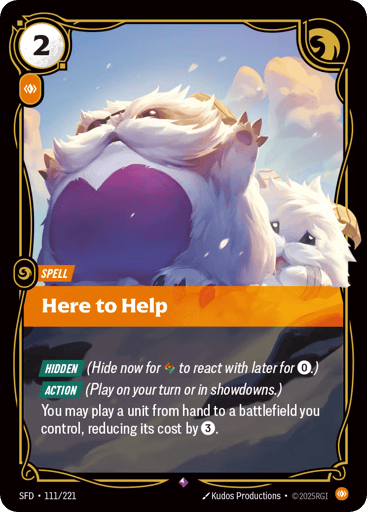 Here to Help - SFD-111