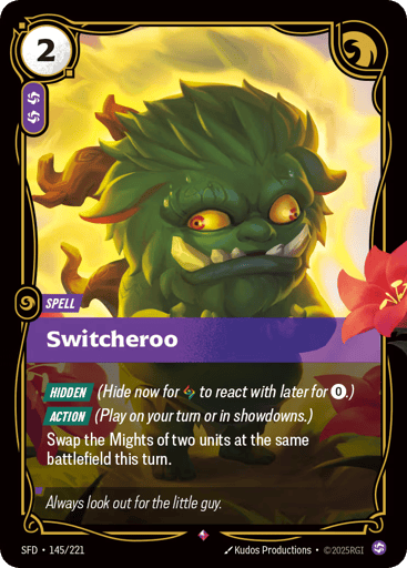 Switcheroo - SFD-145