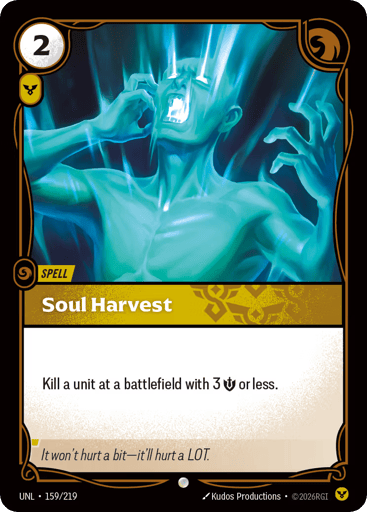 Soul Harvest - UNL-159