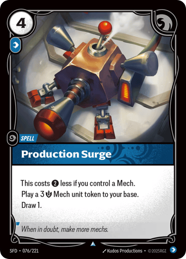Production Surge - SFD-076