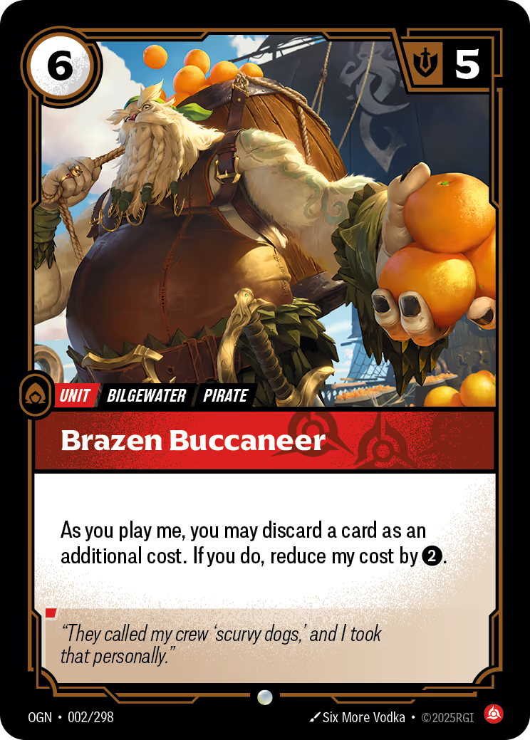 Brazen Buccaneer - OGN-002