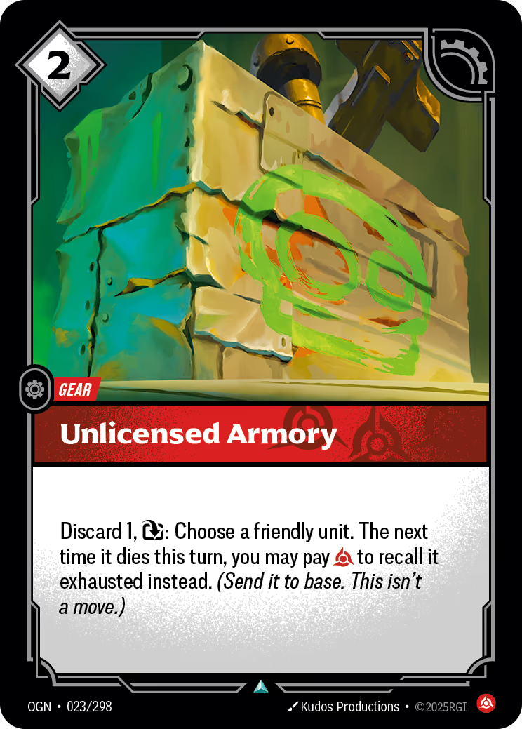 Unlicensed Armory - OGN-023