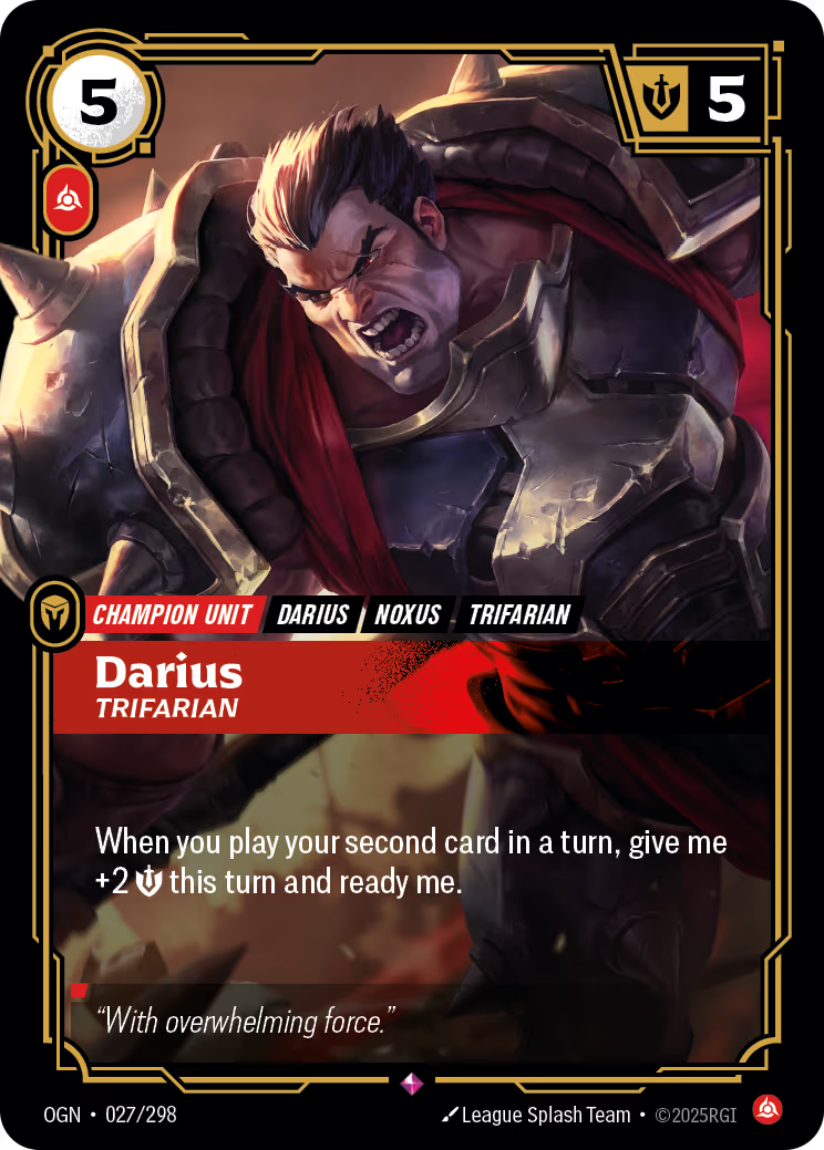 Darius - Trifarian - OGN-027