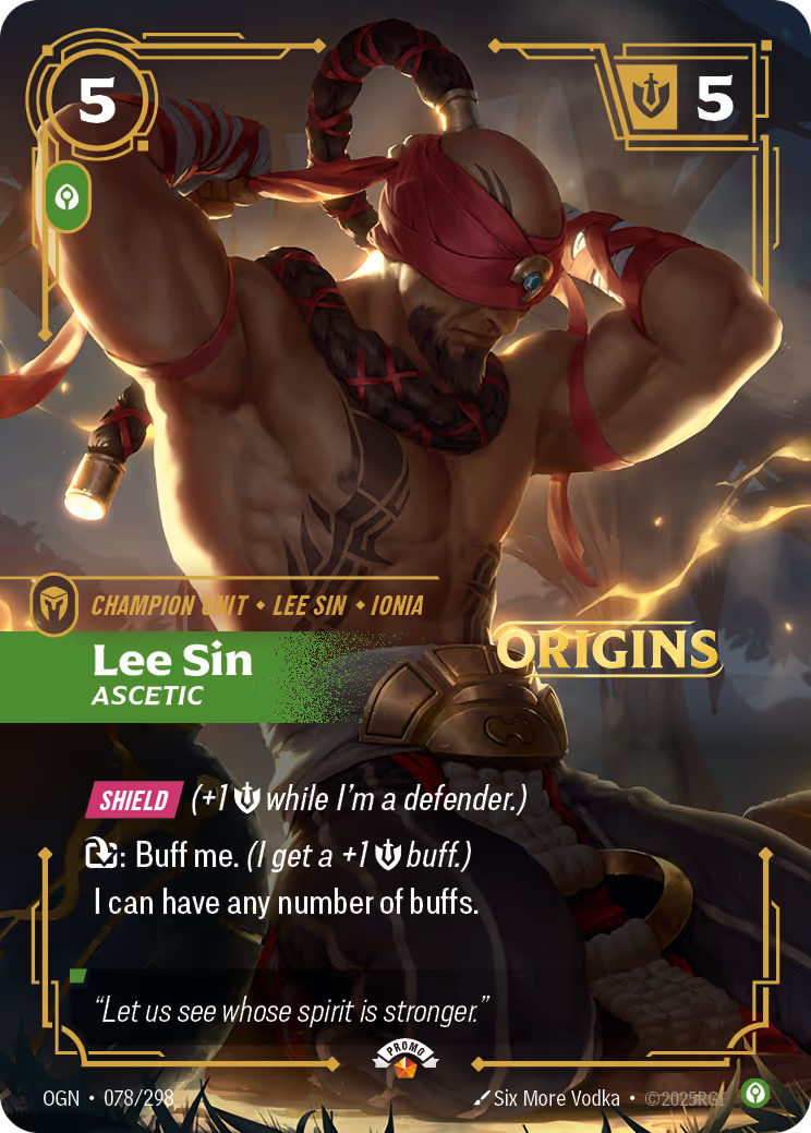 Lee Sin - Ascetic - OGN-078