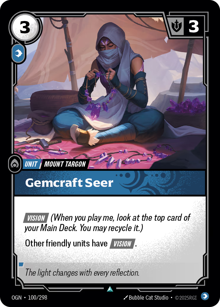 Gemcraft Seer - OGN-100
