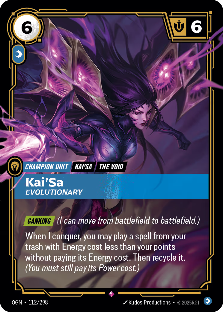 Kai'Sa - Evolutionary - OGN-112