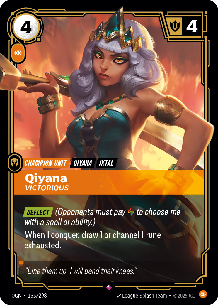Qiyana - Victorious - OGN-155