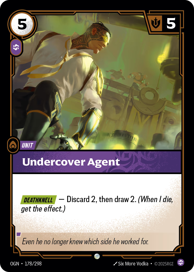 Undercover Agent - OGN-178