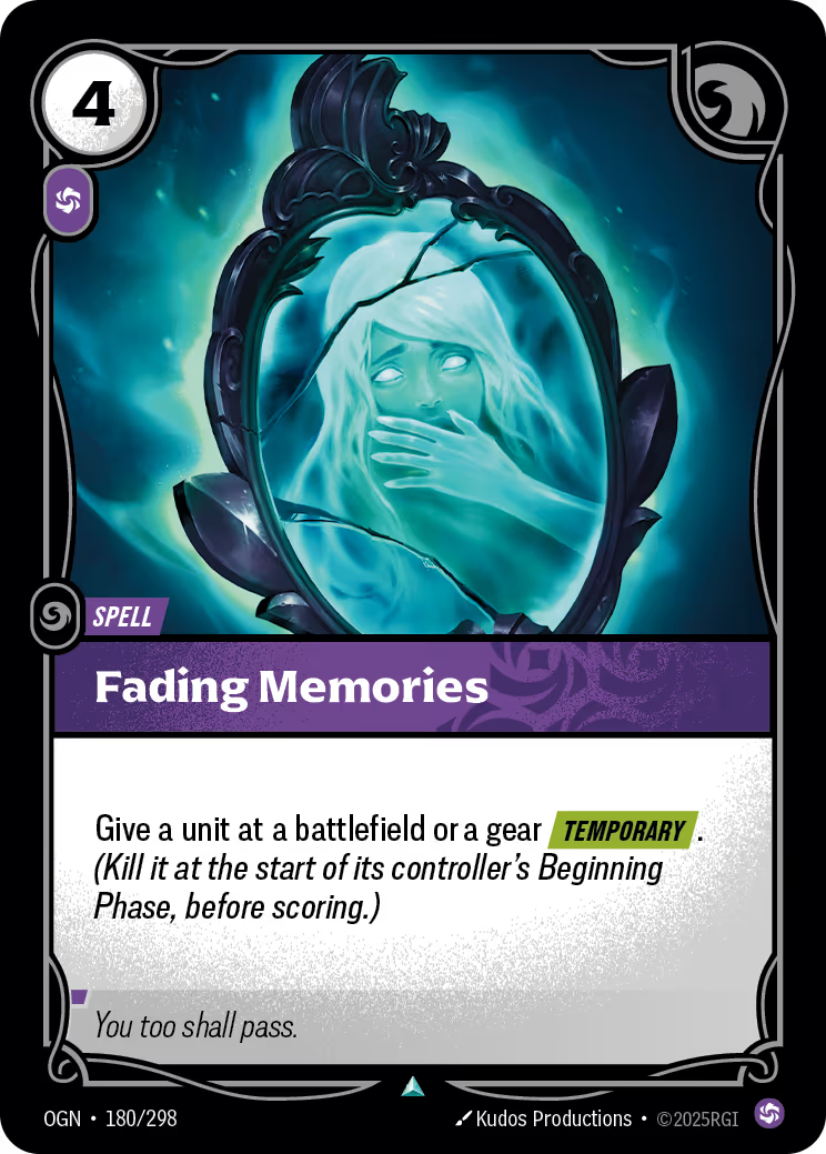 Fading Memories - OGN-180