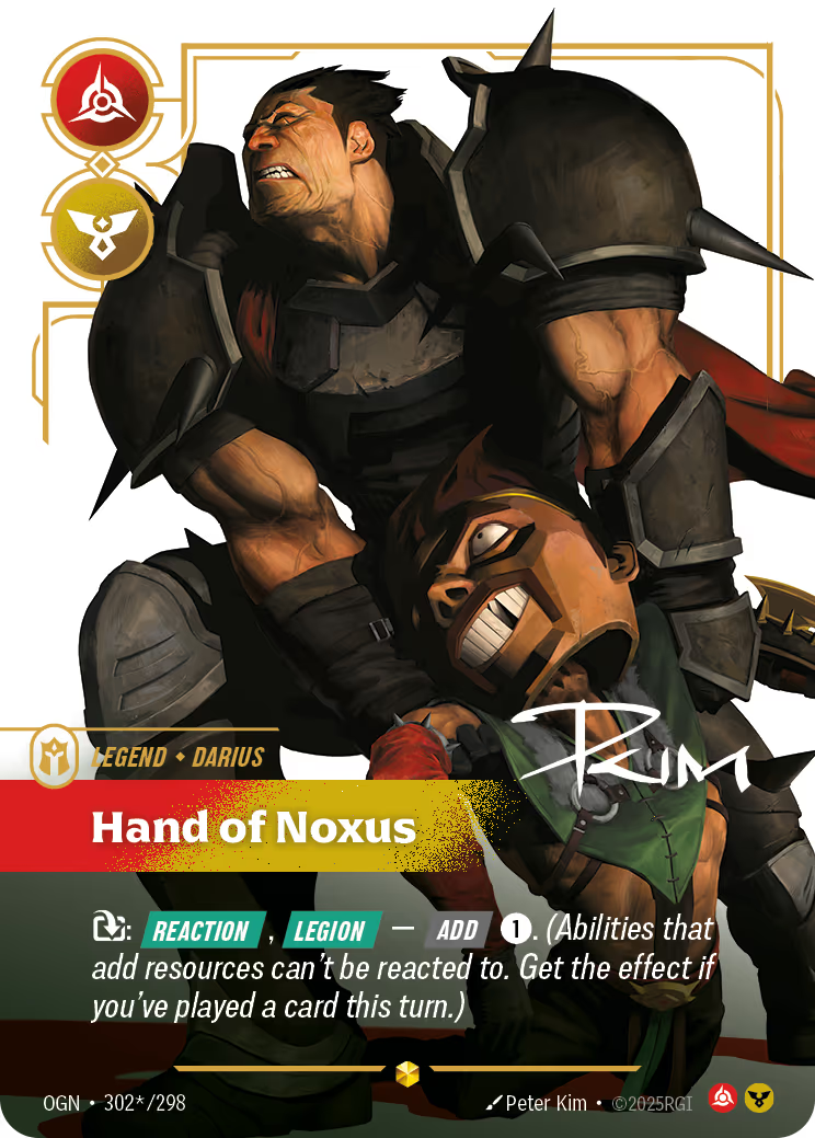 Darius - Hand of Noxus - OGN-302S