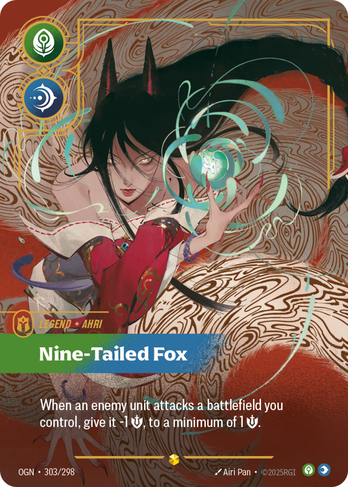 Ahri - Nine-Tailed Fox - OGN-303