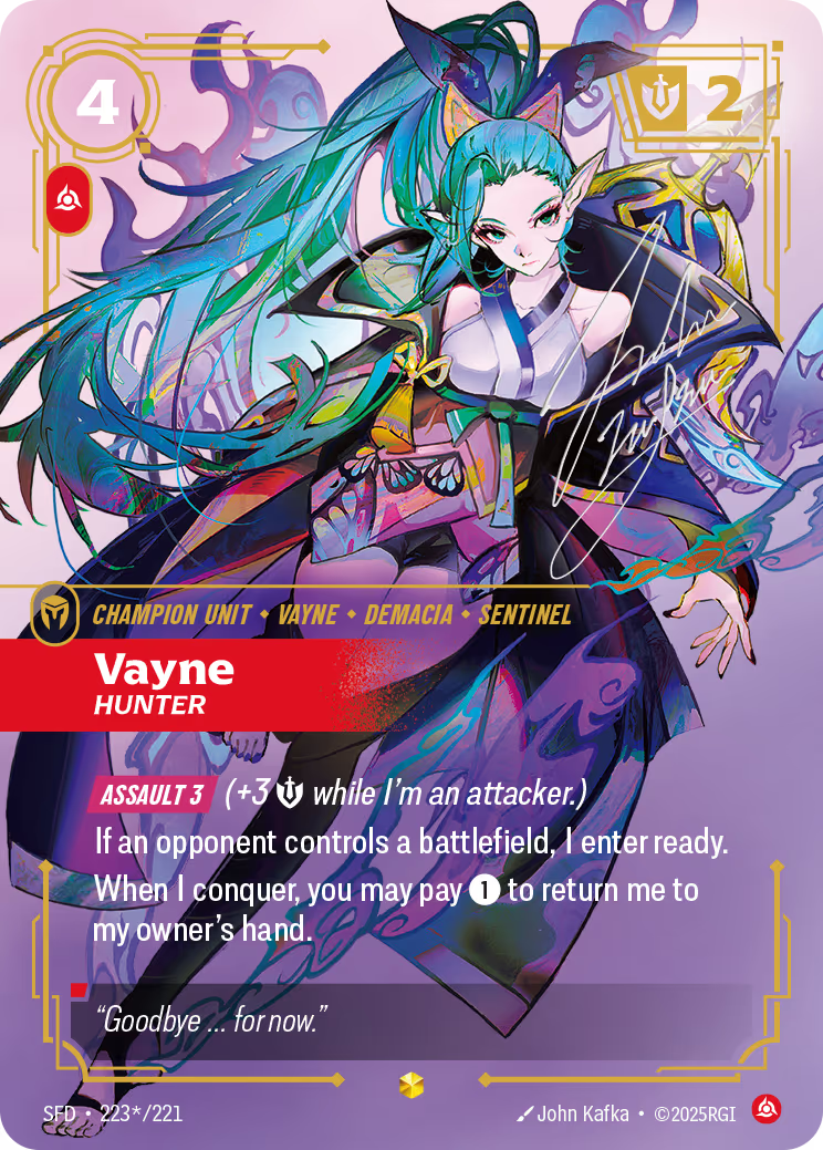Vayne - Hunter - SFD-223S