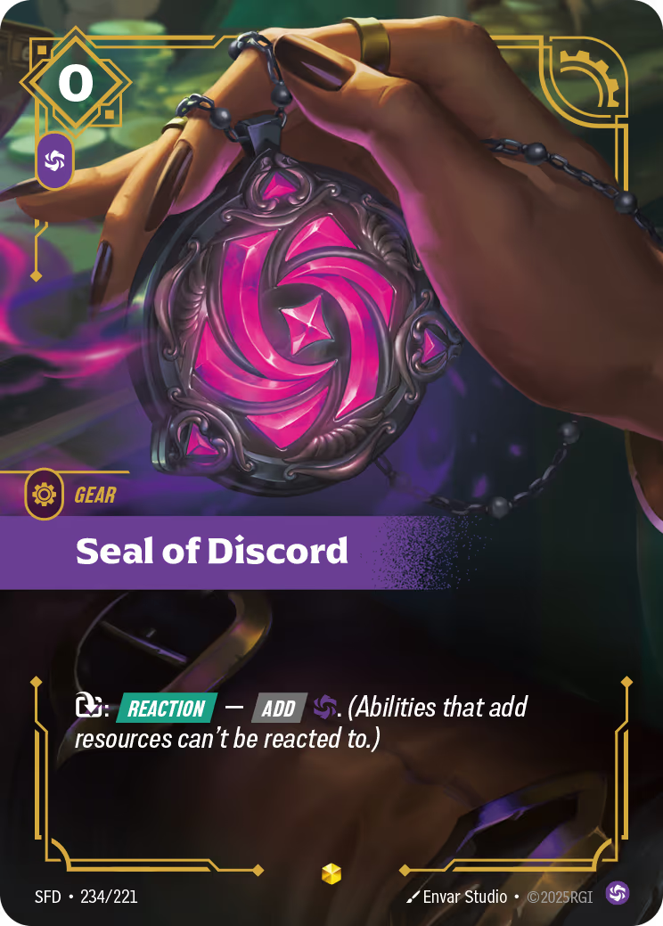 Seal of Discord - SFD-234