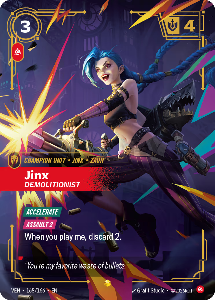 Jinx - Demolitionist - VEN-168