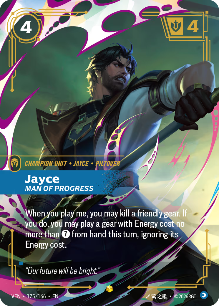 Jayce - Man of Progress - VEN-175
