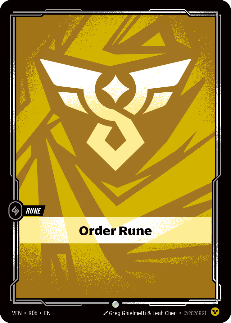 Order Rune - VEN-R06