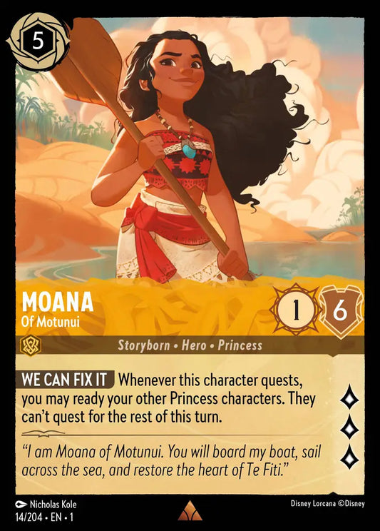 Moana - Of Motunui 14/204 (The First Chapter)