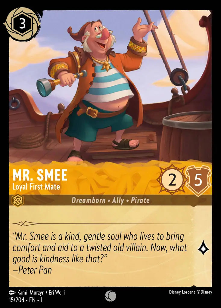 Mr. Smee - Loyal First Mate 15/204 (The First Chapter)