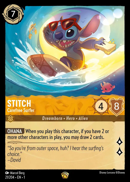 Stitch - Carefree Surfer 21/204 (The First Chapter)