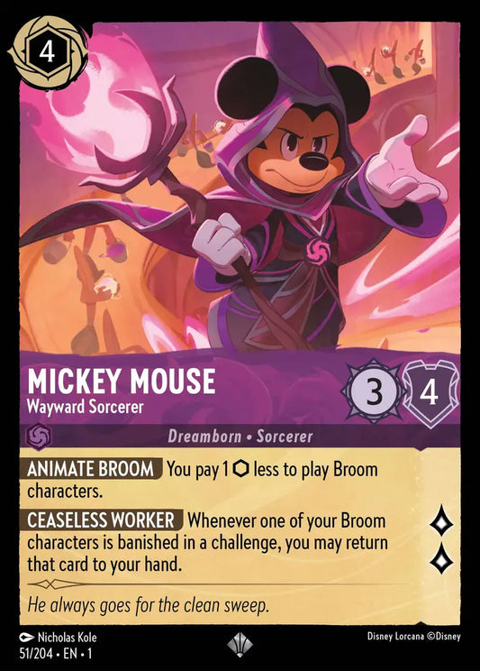 Mickey Mouse - Wayward Sorcerer 51/204 (The First Chapter)