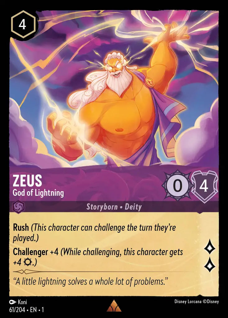 Zeus - God of Lightning 61/204 (The First Chapter)