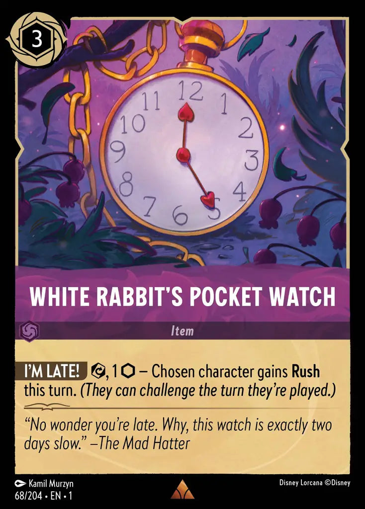 White Rabbit's Pocket Watch 68/204 (The First Chapter)