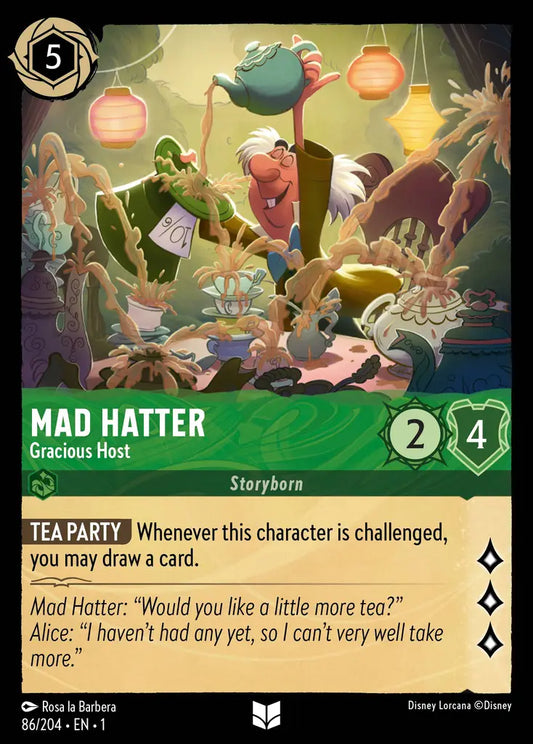 Mad Hatter - Gracious Host 86/204 (The First Chapter)