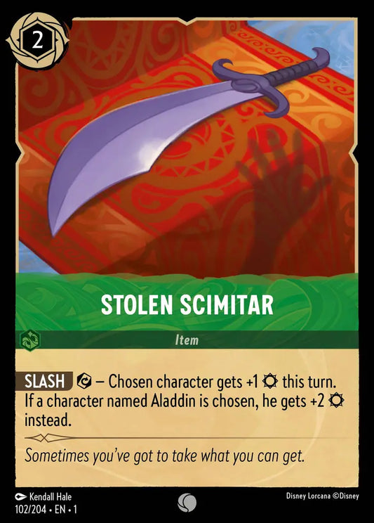 Stolen Scimitar 102/204 (The First Chapter)