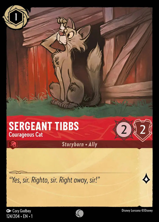 Sergeant Tibbs - Courageous Cat 124/204 (The First Chapter)