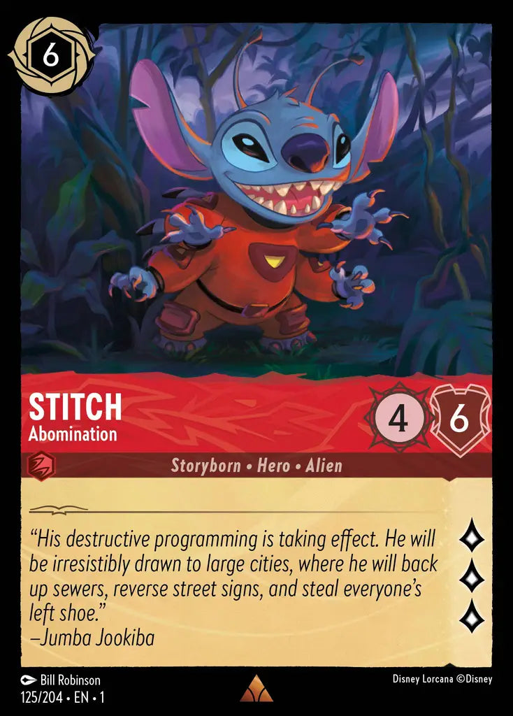 Stitch - Abomination 125/204 (The First Chapter)