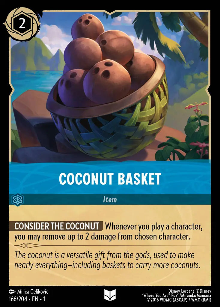 Coconut Basket 166/204 (The First Chapter)