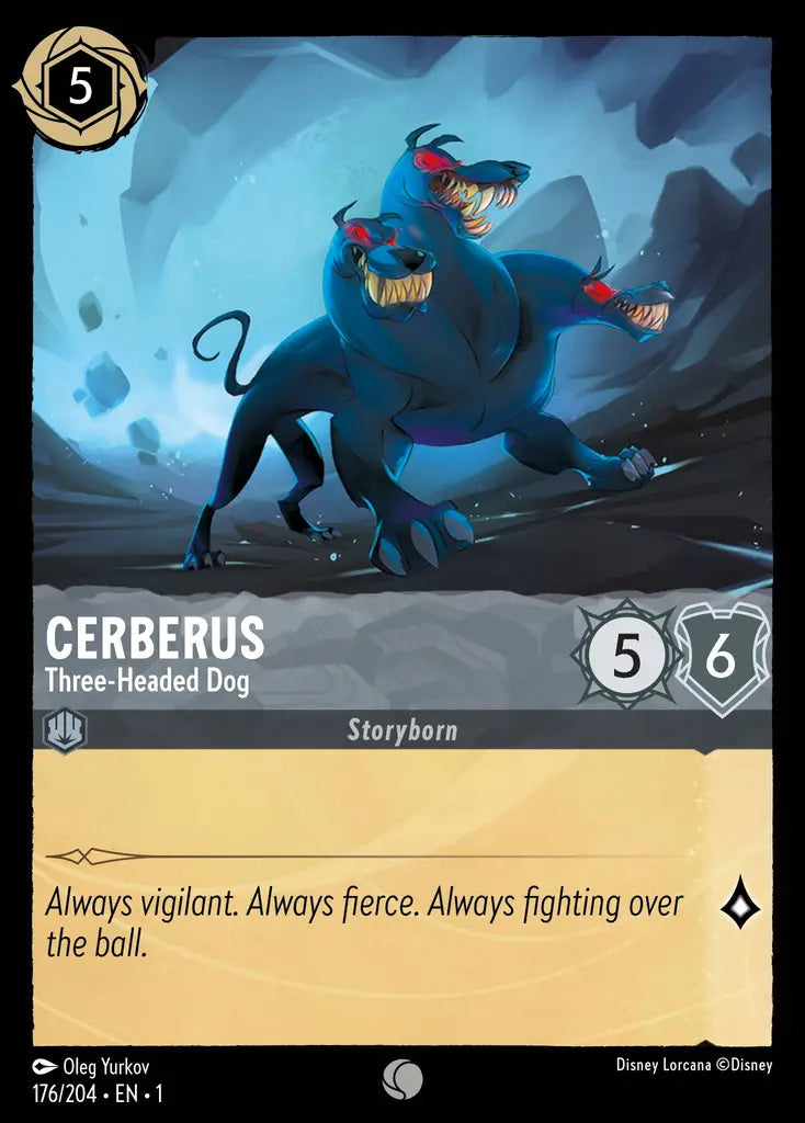 Cerberus - Three-Headed Dog 176/204 (The First Chapter)