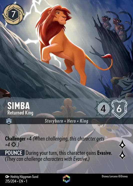 Simba - Returned King 215/204 - Enchanted (The First Chapter)