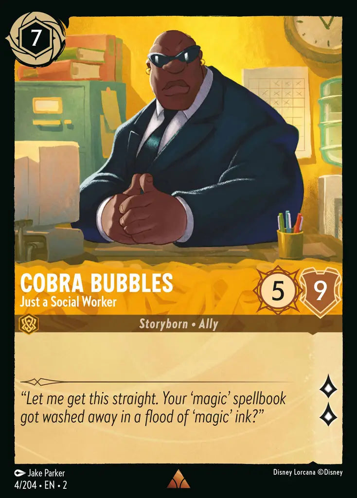 Cobra Bubbles - Just a Social Worker 4/204 (Rise Of The Floodborn)