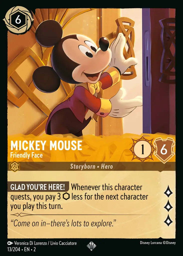 Mickey Mouse - Friendly Face 13/204 (Rise Of The Floodborn)