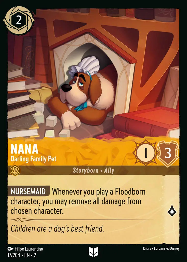 Nana - Darling Family Pet 17/204 (Rise Of The Floodborn)