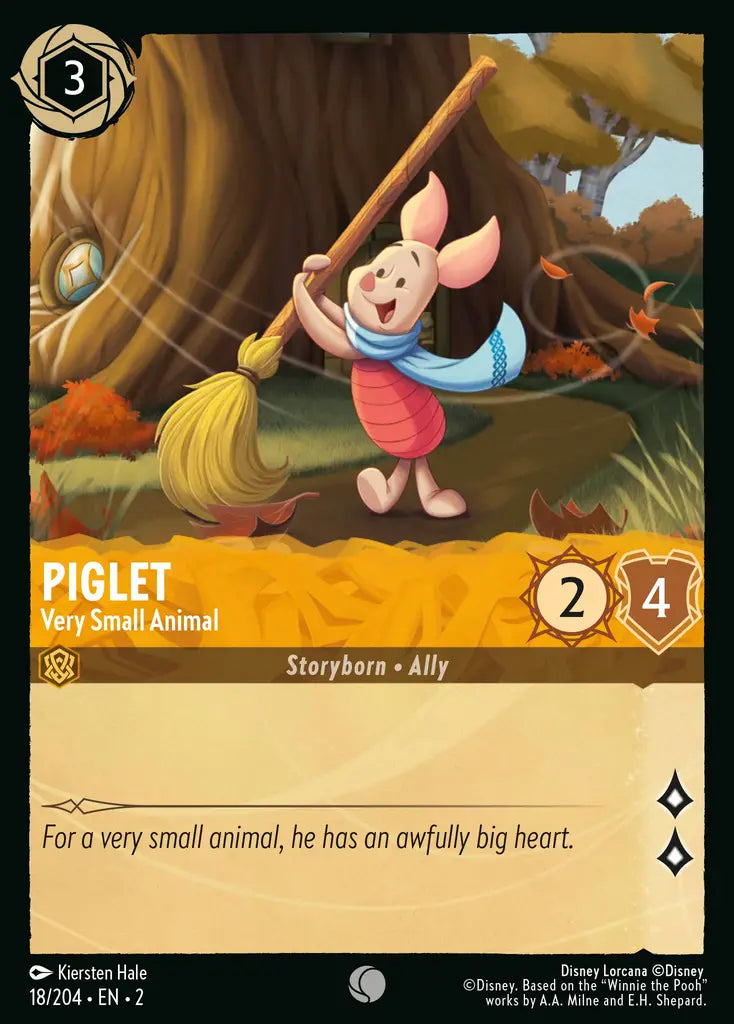Piglet - Very Small Animal 18/204 (Rise Of The Floodborn)